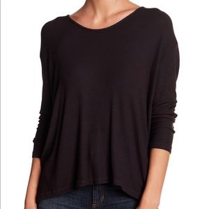 Michael Stars Ribbed Knit Top